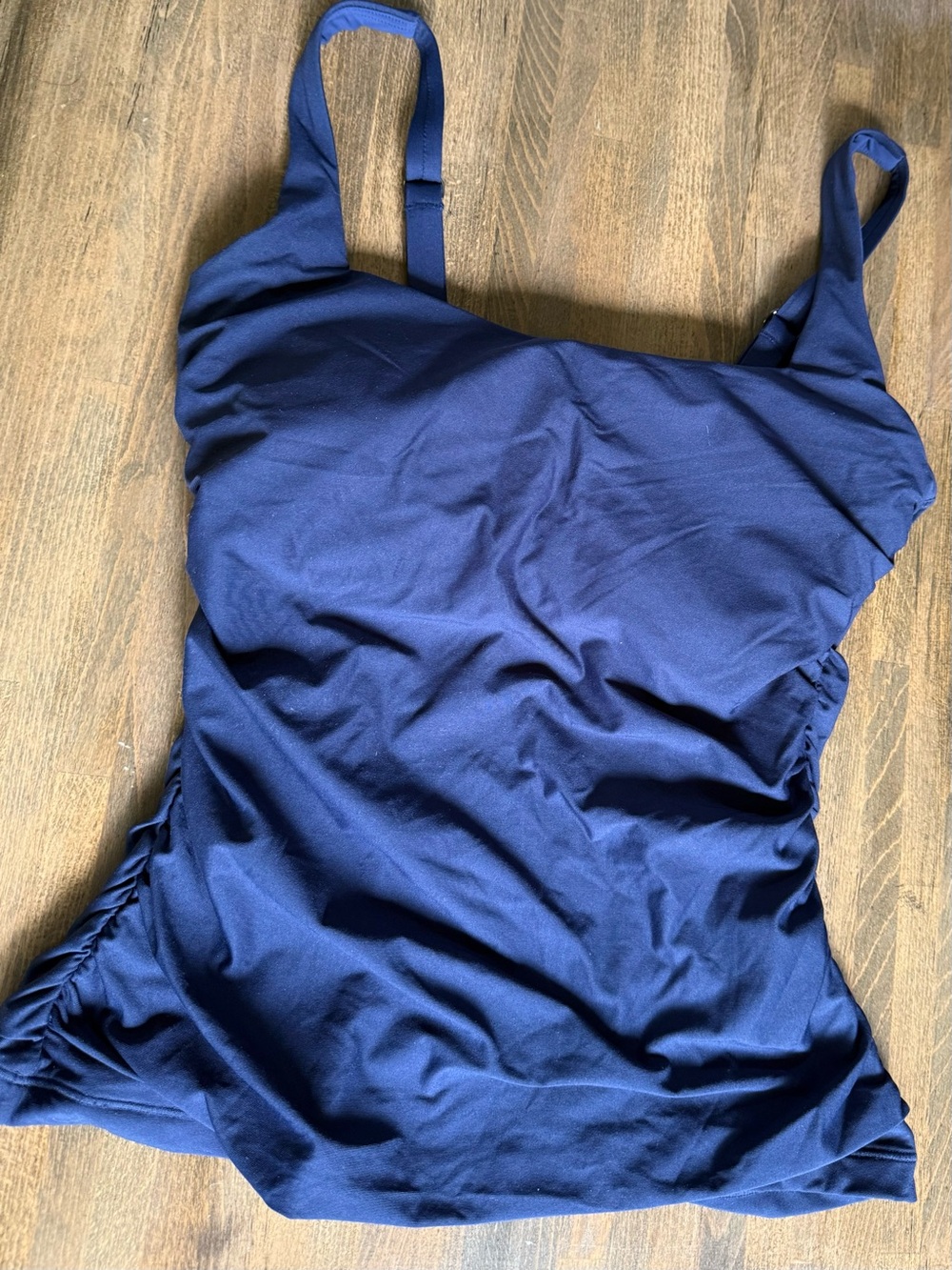 Athleta Ruched Tankini Top - 34D/DD